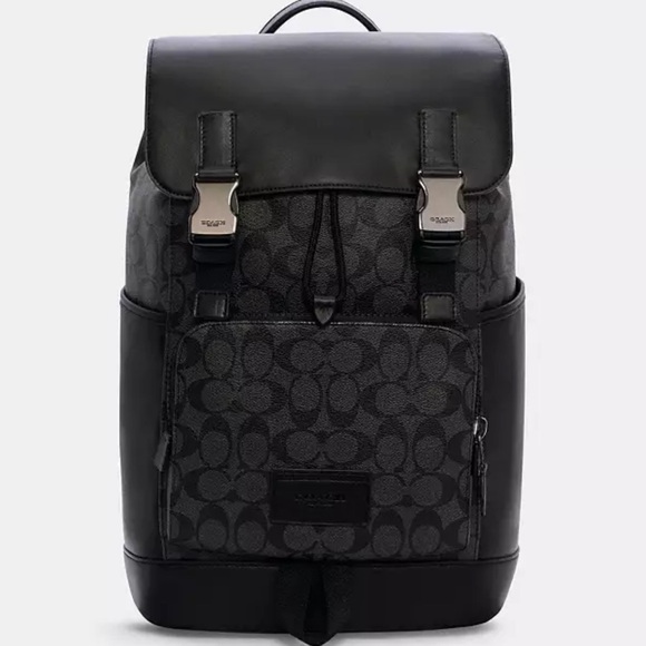 Track Backpack In Signature Canvas - Picture 6 of 6